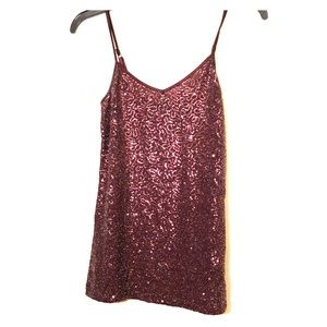 Express Sequin Tank